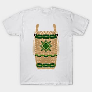 Green black ash basket T-Shirt